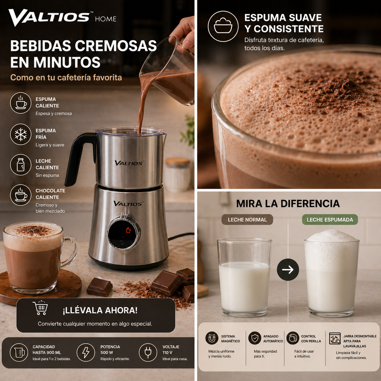 Chocotera Chocolatera Eléctrica VALTIOS™ Home, imagen 3