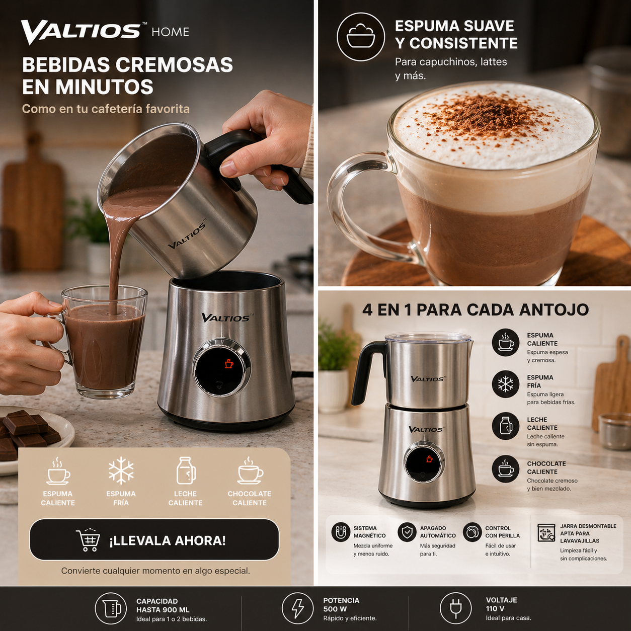 Chocotera Chocolatera Eléctrica VALTIOS™ Home, imagen 4